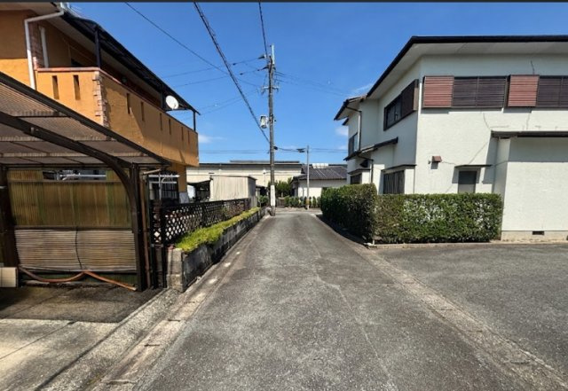 【前面道路含む現地写真】 | 菊池市泗水町吉富