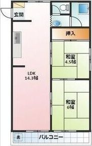【間取り】 | ユーレジデンスサンミラー