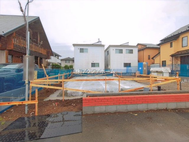 所沢市下富・全1棟　新築一戸建　～LDK16.2帖～の外観|現地写真（2026年5月21日撮影）