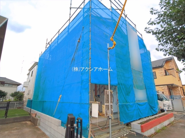 所沢市下富・全1棟　新築一戸建　～LDK16.2帖～の外観|現地写真（2026年7月7日撮影）