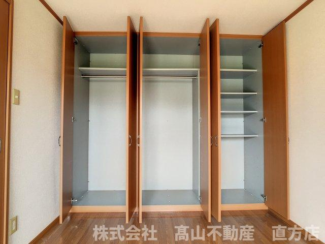 パルティール新入Ⅱの収納