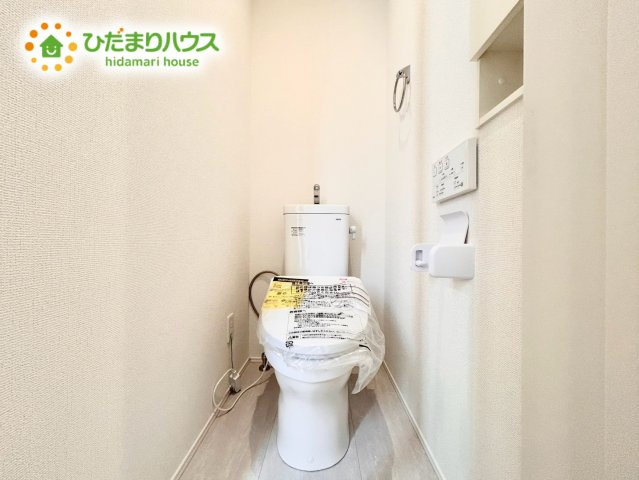 上尾市平方3期　新築戸建　グラファーレ03のトイレ