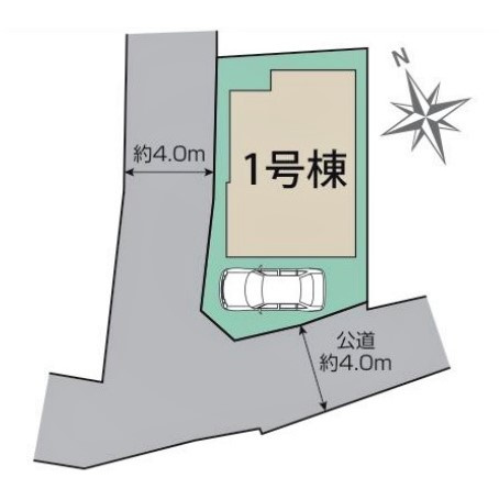 東村山市諏訪町1丁目3期　全1棟　1号棟