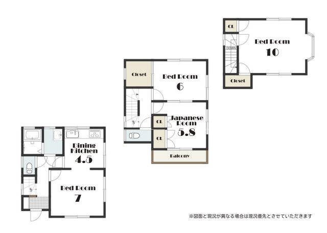 中古戸建 ふじみ野市西鶴ケ岡２丁目の間取り