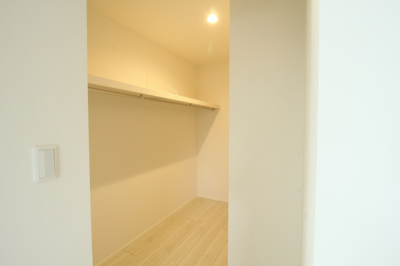高知市瀬戸東町3丁目　新築戸建　②　【全2区画】の収納|2Ｆ　北東の部屋　6.0帖+WICL+バルコニー