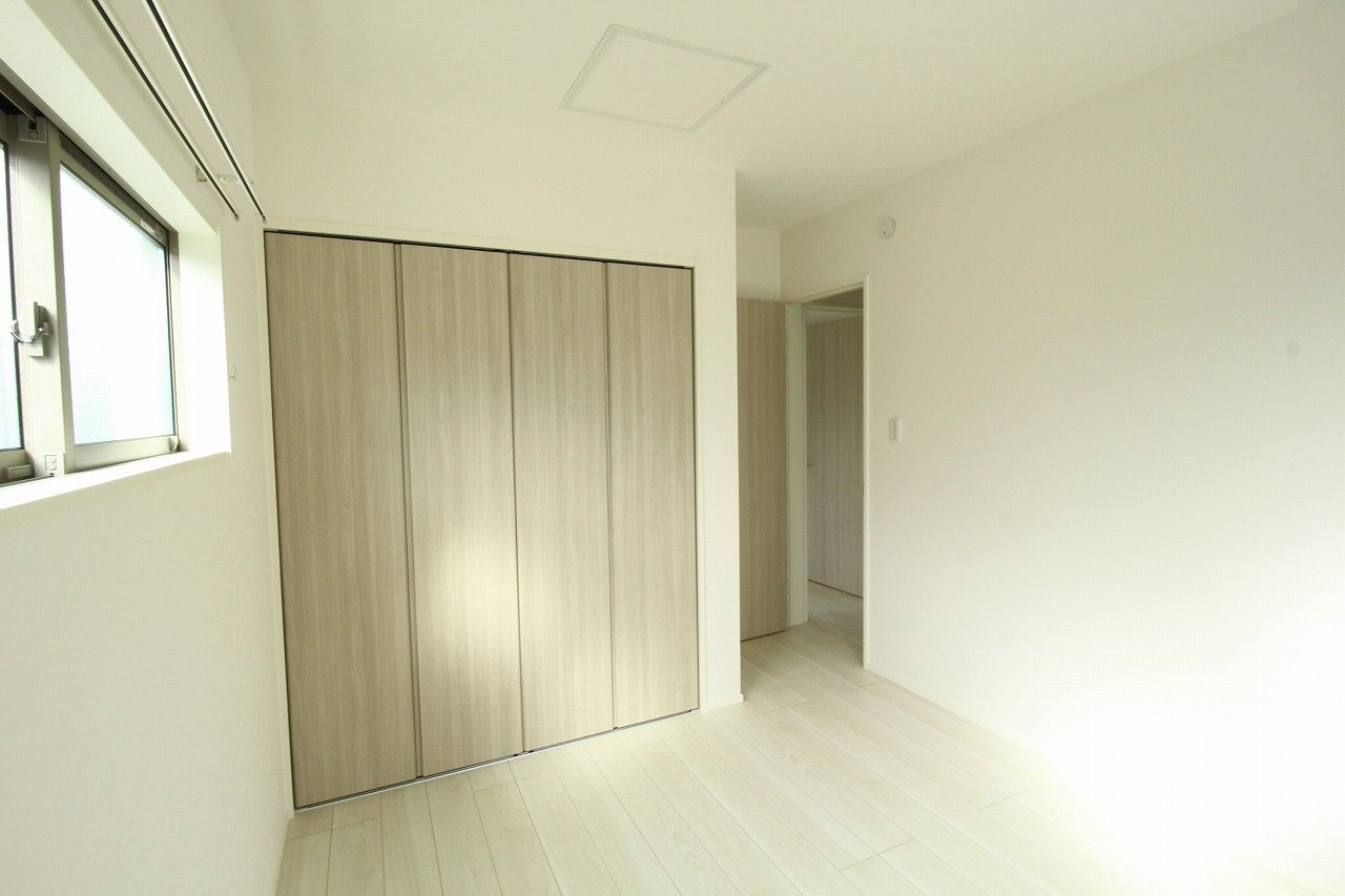高知市瀬戸東町3丁目　新築戸建　②　【全2区画】の洋室|2Ｆ　南西の部屋　5.1帖+CL