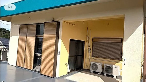 和歌山市本脇の玄関