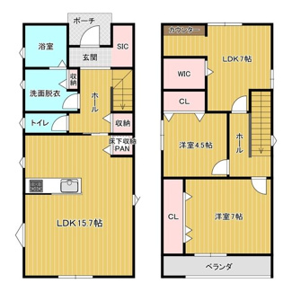 【間取り】 | 笠松町円城寺551新築借家