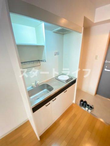 大阪市東淀川区柴島２丁目の賃貸マンションのキッチン