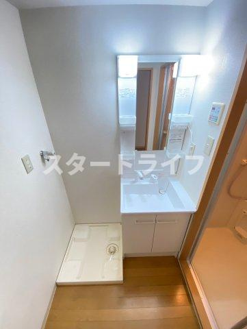 大阪市東淀川区柴島２丁目の賃貸マンションの洗面所
