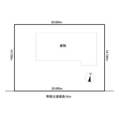 北見市緑ヶ丘１丁目２５番４号　平家建中古売家の区画図