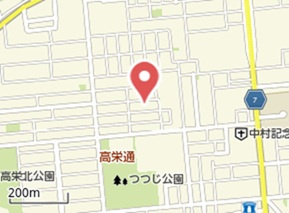 北見市緑ヶ丘１丁目２５番４号　平家建中古売家の地図