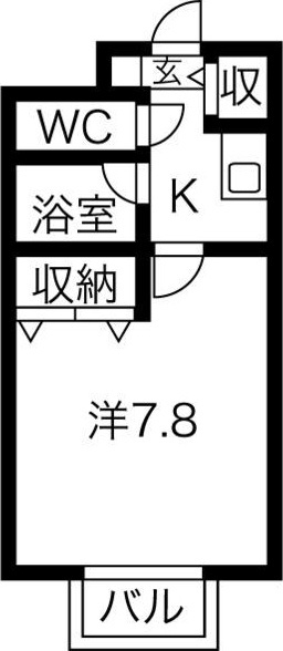 グレイス三好の間取り