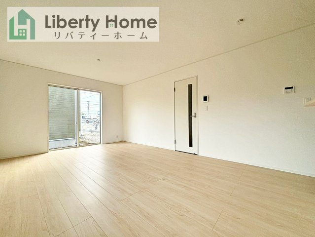 守谷市本町第12　新築戸建　1号棟の居間・リビング