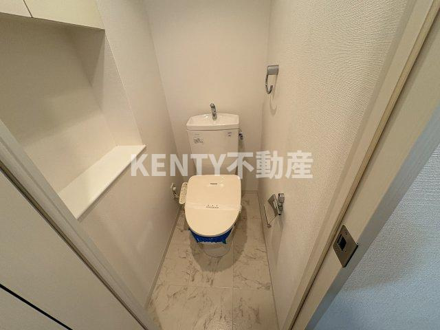 【トイレ】 | ドゥーエ蒲田 | ゆったりとした空間のトイレです