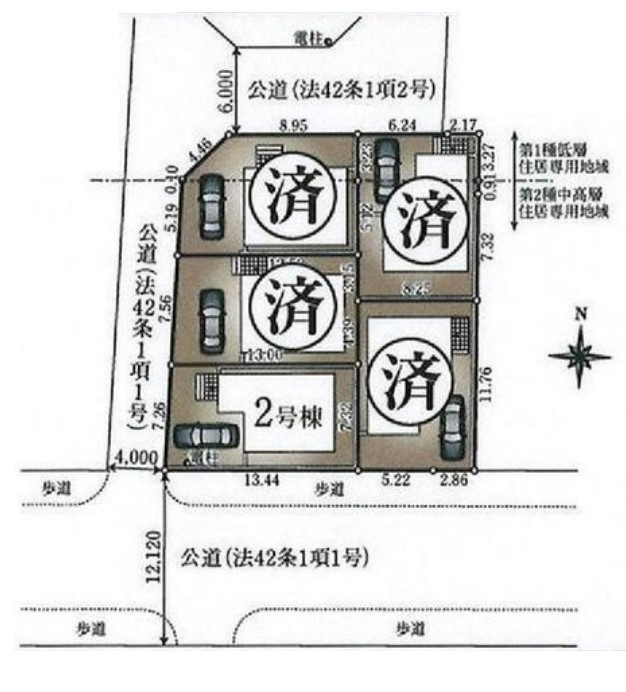 小平市仲町第6　全5棟　2号棟