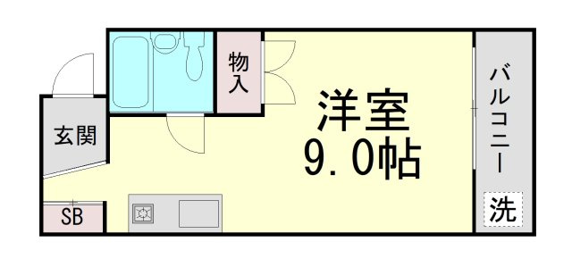 コートアベニューの間取り