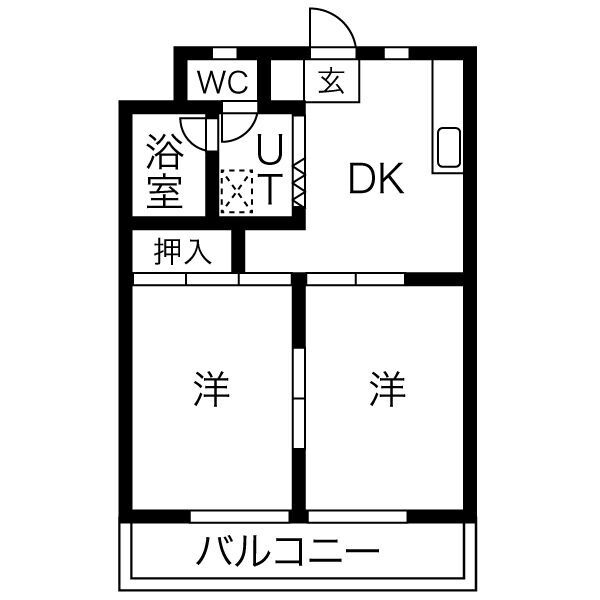 アペックス15の間取り