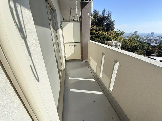 ベイビューのバルコニー