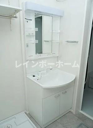 GRADUS八千代中央Ⅲの独立洗面台|※別部屋参照写真となります。