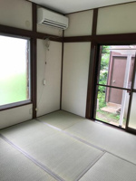 ２面採光