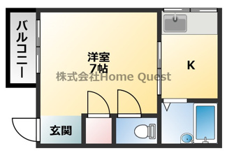 【間取り】 | プラザハピネス小若江