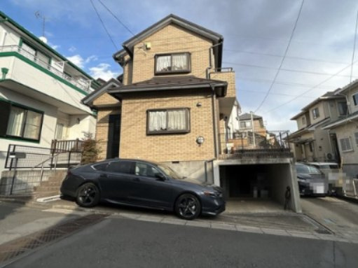 中古一戸建て 所沢市上新井3丁目の前面道路含む現地写真|外観