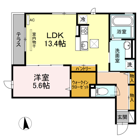 ラムリテンの間取り