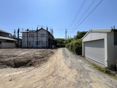 【外観】 | 磐田市中泉　売土地【告知事項あり】 | 土地面積(公簿)288.13㎡/87.15坪、磐田西高校北西、告知事項あり。お気軽にお問い合わせください。