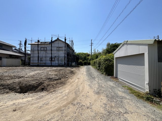 【外観】 | 磐田市中泉　売土地【告知事項あり】 | 土地面積(公簿)288.13㎡/87.15坪、磐田西高校北西、告知事項あり。お気軽にお問い合わせください。