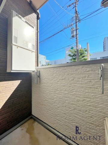 ウイング志賀のバルコニー