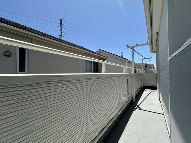 神戸市西区玉津町今津戸建のバルコニー
