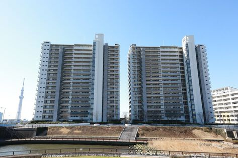 リバーフェイスの外観|平成２１年築・オートロック＆宅配ボックス付き大規模マンション、リバーフェイスは即日現地案内可能となっておりますので、お気軽にお問い合わせください！
