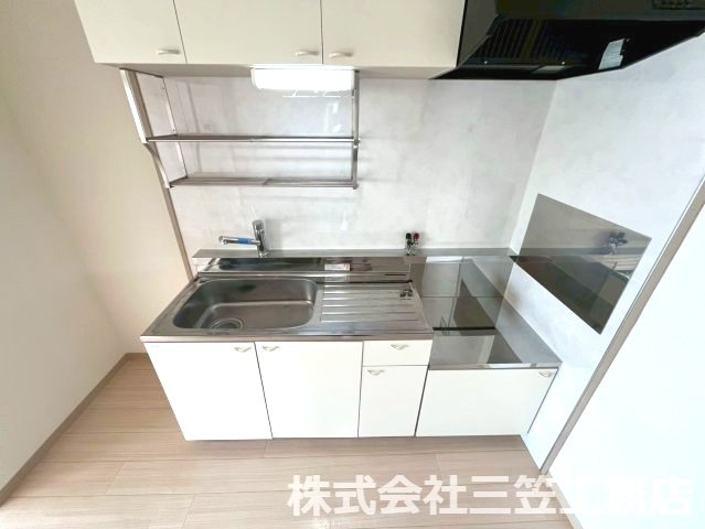 寝屋川市中神田町の賃貸マンションのキッチン