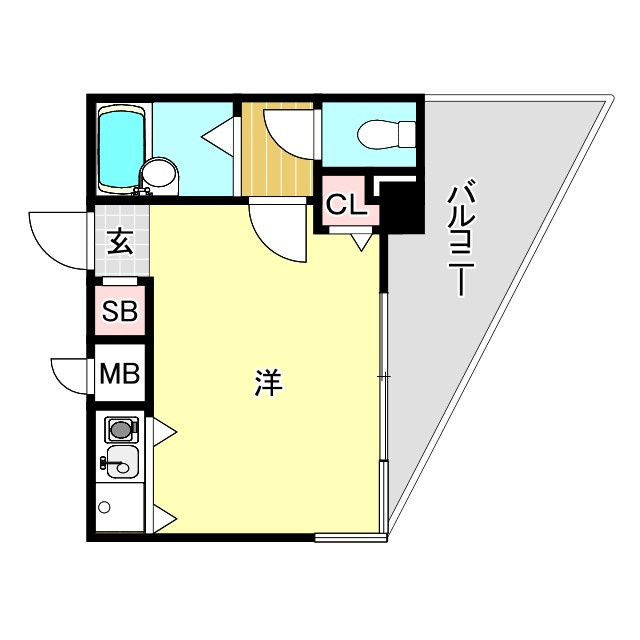 エスリード上甲子園の間取り