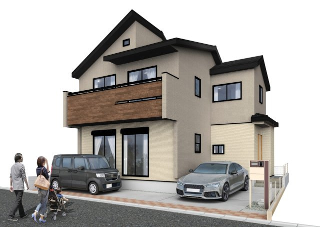 【仲介手数料無料！！】昭島市朝日町4丁目　新築戸建て（全1棟）1号棟　6080万円の画像