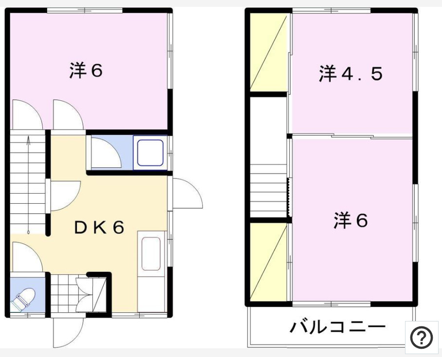 メゾン吉田の間取り