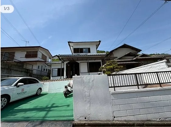 和歌山市園部の前面道路含む現地写真