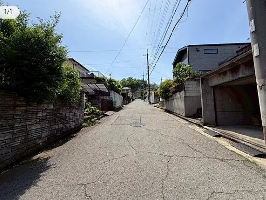 和歌山市園部の前面道路含む現地写真