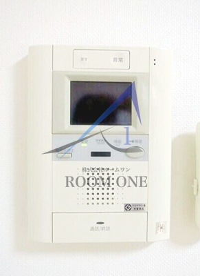 グリーチネ元町のセキュリティ|モニター付きインターホンです。