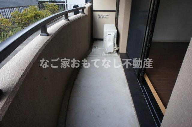 【バルコニー】 | メゾンSKII | ※写真は別号室