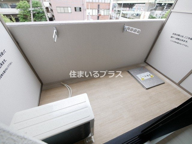 LaDouceur都島高倉町のバルコニー
