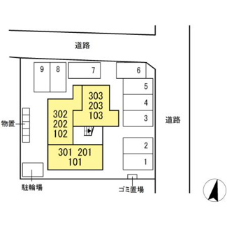 【区画図】 | ロイヤルステージ春日町