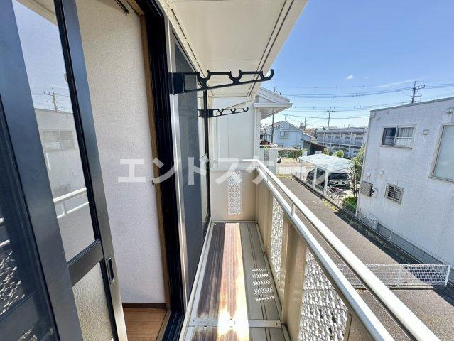 アサンテＡのバルコニー|高崎、前橋のお部屋探しはエンドスケープまで！お客様の理想お聞かせ下さい♪