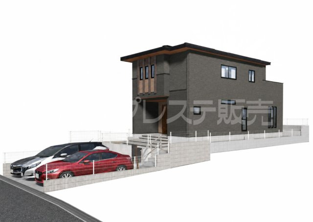奈良市鳥見町２丁目の新築一戸建の完成予想図|建物完成イメージ／ご内覧いただけるモデルハウスもあります♪※現地に係員は常駐しておりません。