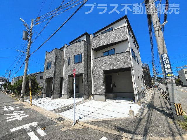 【外観】 | 福岡市西区小戸3丁目7期　3号棟（全3棟）【仲介手数料無料・0円】 | 建築中の物件は、お近くのモデルハウスも一緒にご覧頂けます。
