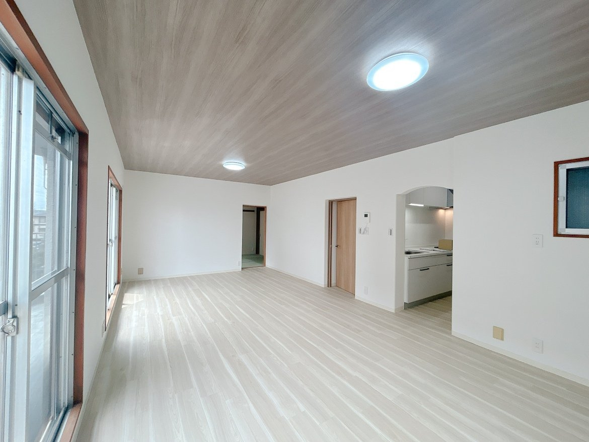 リフォーム中古マンション　コーポ田神G館　昭和61年築の居間・リビング