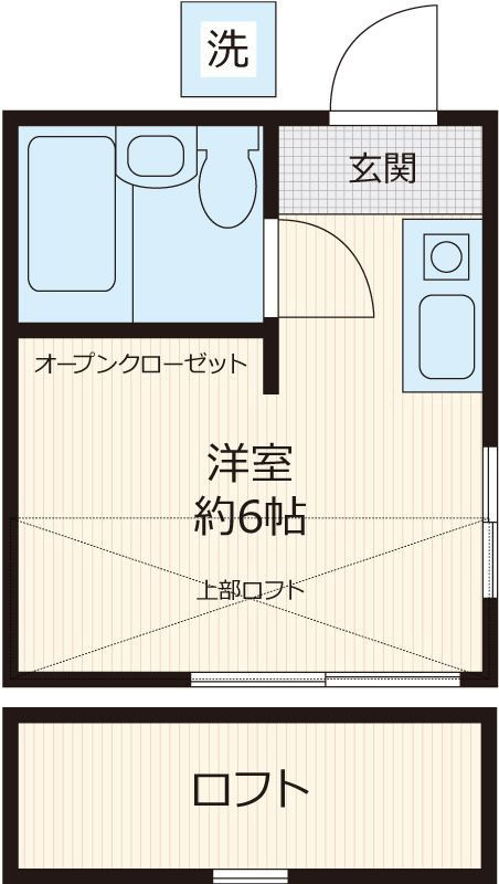 ピア多摩川の間取り|※現況優先となります。