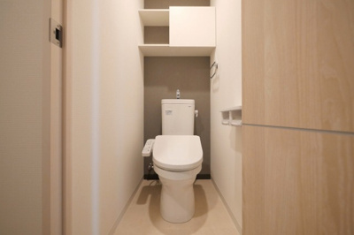 【トイレ】 | Dimora難波 | 清潔感のあるトイレです