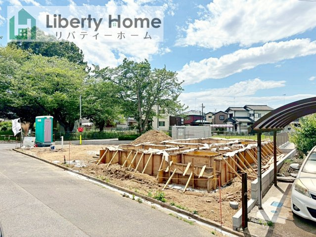 つくば市桜が丘第1　新築戸建の外観